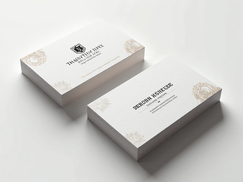 Professionella visitkort